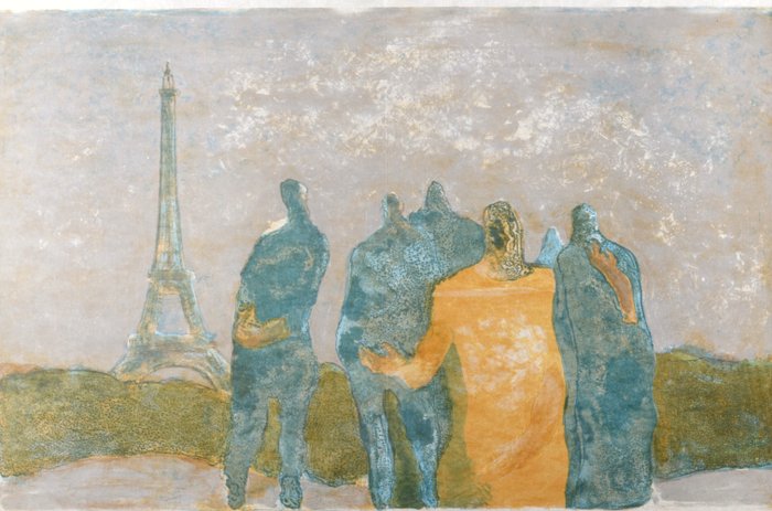 Jacques Van den Bussche (1925-2001) - La Tour Eiffel