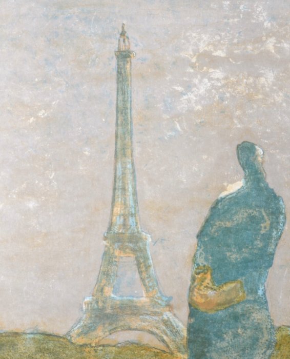 Jacques Van den Bussche (1925-2001) - La Tour Eiffel