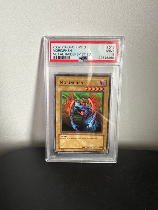 Konami - 1 Graded card - Yu-Gi-Oh! - Metal Raiders - 1ère édition - PSA 9