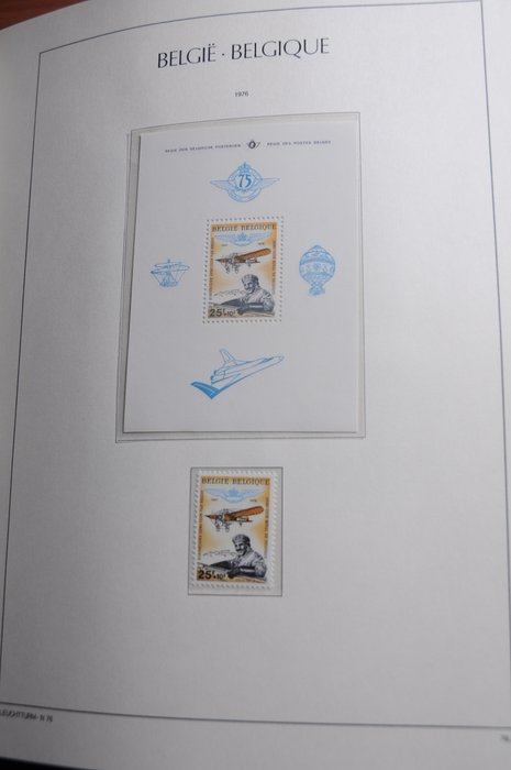 Belgien 1964/1995 - MNH-kollektion i 2 luksuriøse Leuchtturm-albums