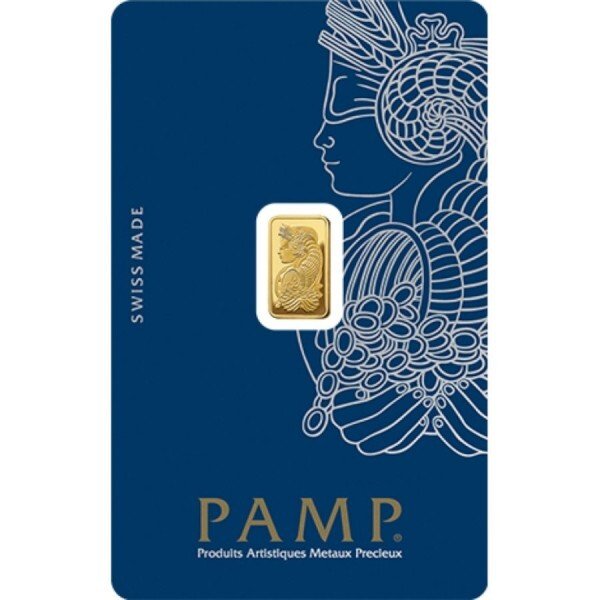 1 gram - Guld 999 - PAMP Suisse Lady Fortuna - Forseglet  (Ingen mindstepris)