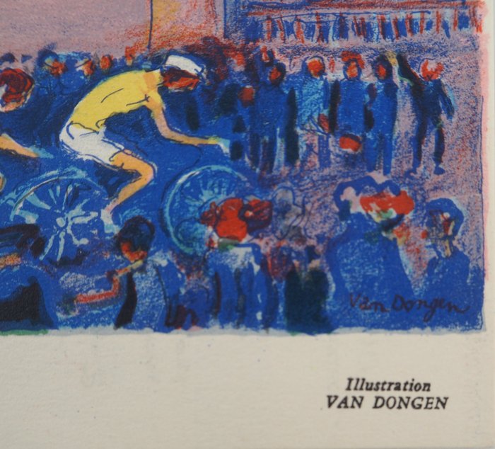 Kees Van Dongen (1877-1968) - L'arrivée du Tour de France