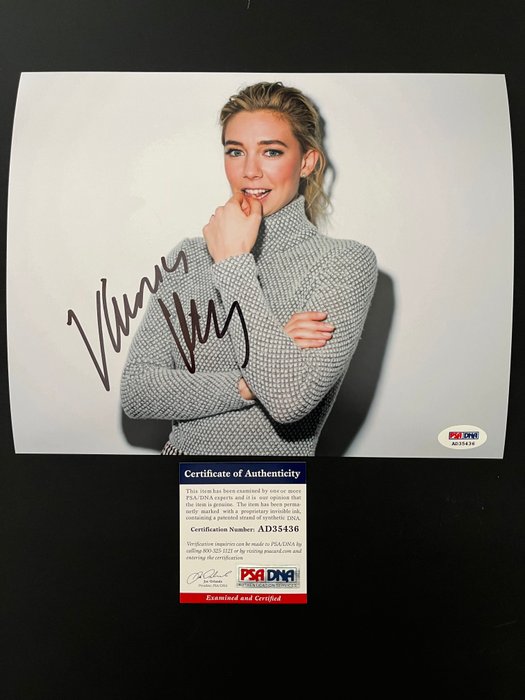 The Imitation Game - Vanessa Kirby - Signed in Person - with PSA/DNA Certificate - Autograph photo - No Reserve!