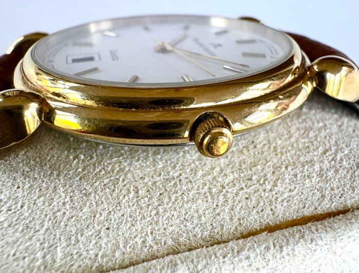 Maurice Lacroix - Classic Date - 18k Gold Electroplated G10 - Ingen mindstepris - 97124 - Mænd - 1990-1999