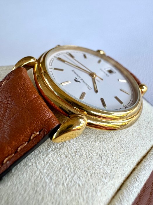 Maurice Lacroix - Classic Date - 18k Gold Electroplated G10 - Ingen mindstepris - 97124 - Mænd - 1990-1999