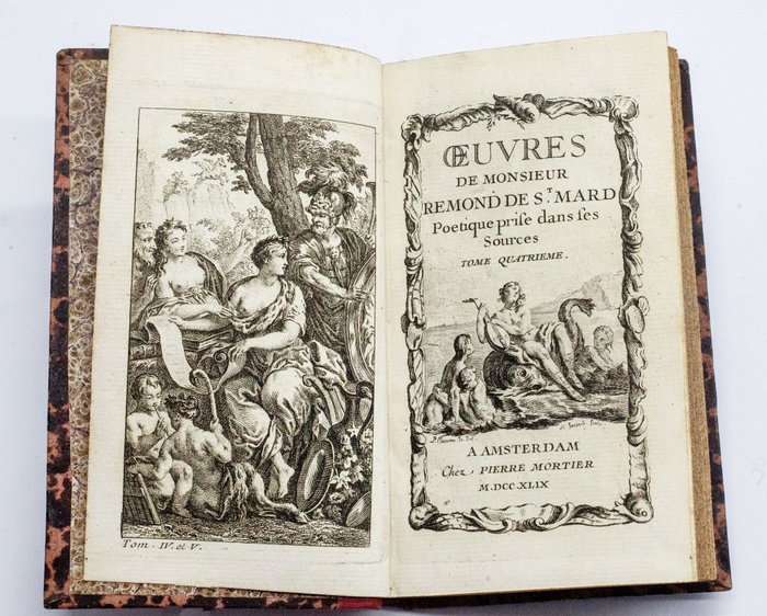 de Saint-Mard - Oeuvres de Monsieur Remond - 1749