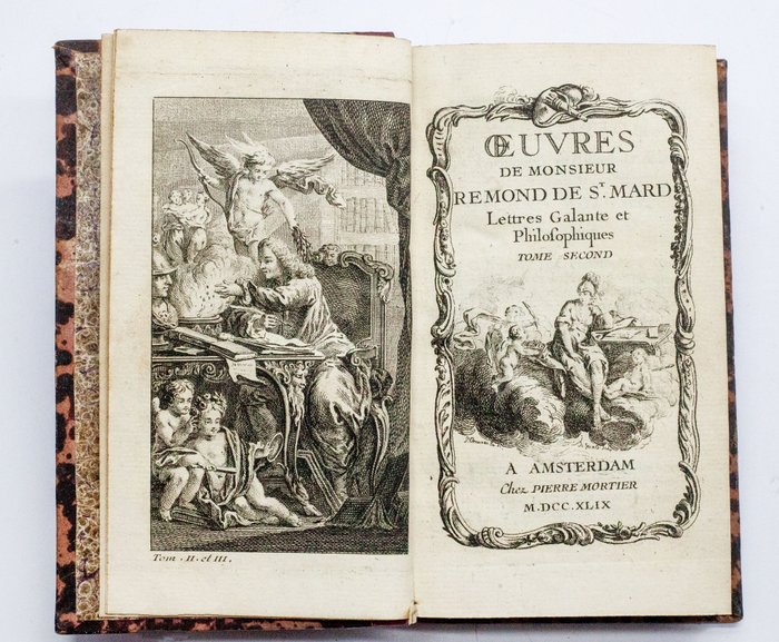 de Saint-Mard - Oeuvres de Monsieur Remond - 1749