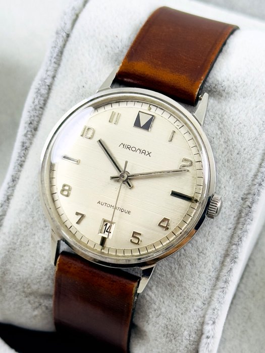 NİRONAX - White Dial - Ingen mindstepris - Mænd - 1960-1969