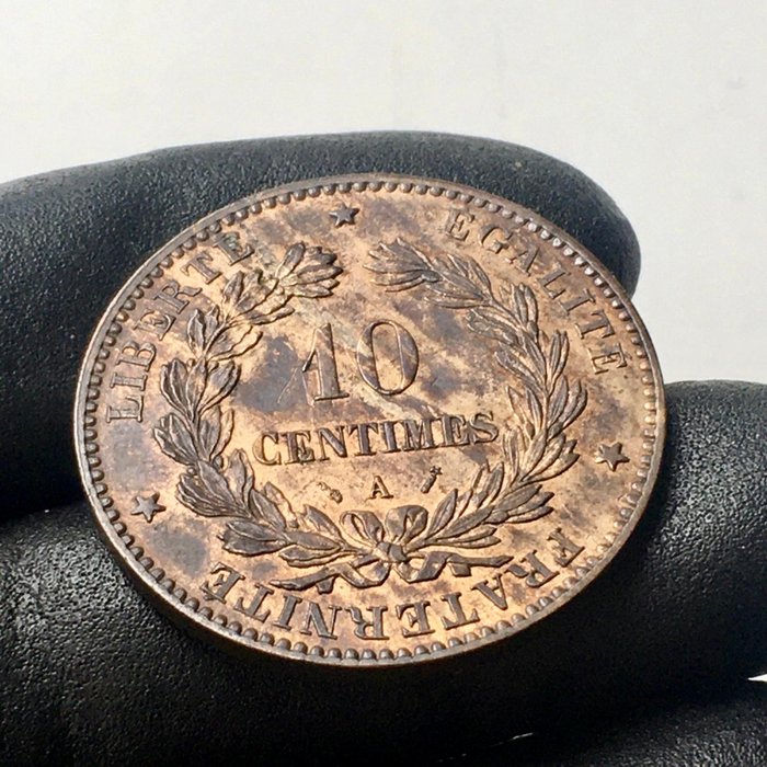 Frankrig. Republic. 10 céntimos - 1882 A - (R740)  (Ingen mindstepris)