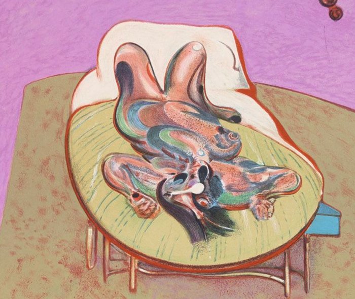 Francis Bacon (1909-1992) - Reclining Figure