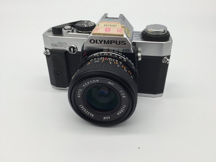 Olympus OM 20 + Kepcor MC 2.8/28mm Storformat kamera