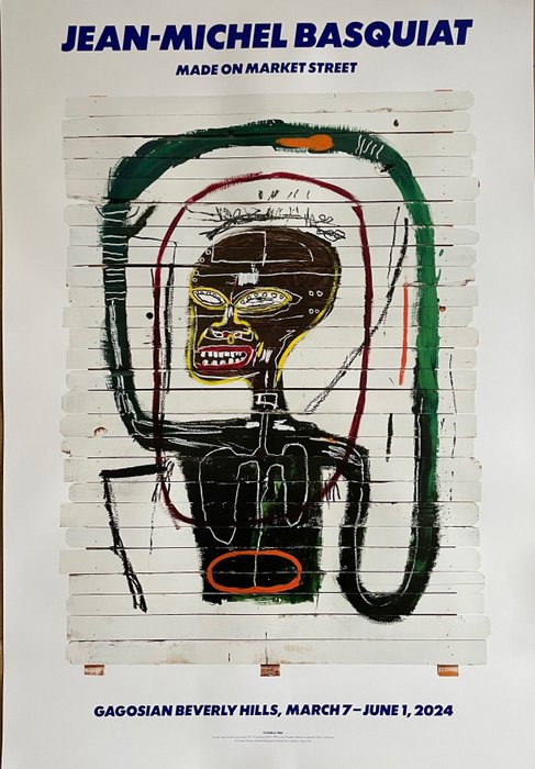 Jean-Michel Basquiat - after (1960-1988), Flexible, 1984, copyright Estate of Jean-Michel Basquiat, Licensed by Artestar,