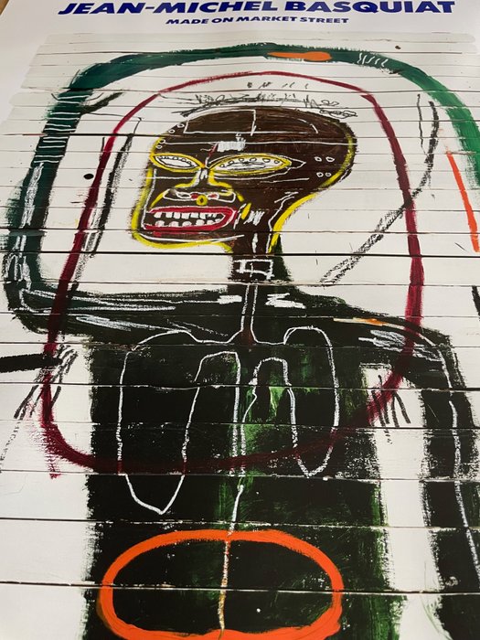 Jean-Michel Basquiat - after (1960-1988), Flexible, 1984, copyright Estate of Jean-Michel Basquiat, Licensed by Artestar,