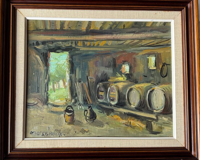 Gervais Leterreux (1930-2003) - Chais à cidre