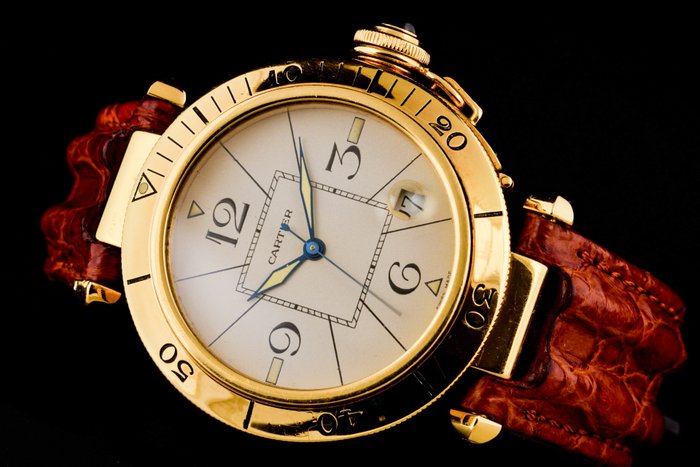 Cartier - Pasha 18K Gold Automatic - 1987 - Mænd - 1980-1989