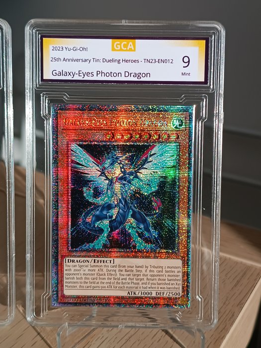 Konami - 3 Card - 3 graded cards