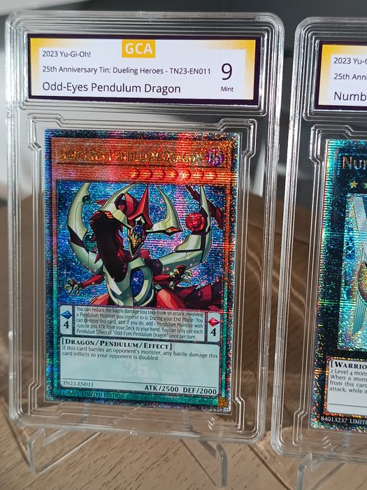 Konami - 3 Card - 3 graded cards