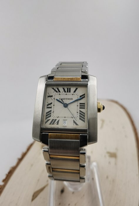 Cartier - Tank Française - Ref 2302 - Unisex - 2011-nu