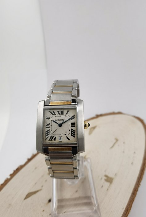 Cartier - Tank Française - Ref 2302 - Unisex - 2011-nu