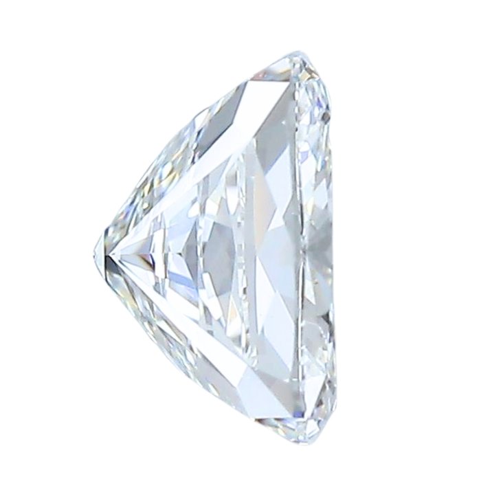 1 pcs Diamant  (Natur)  - 1.00 ct - Pude - E - VVS1 - Gemological Institute of America (GIA)