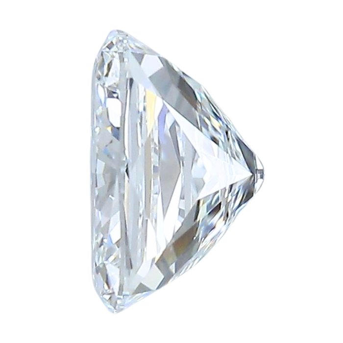 1 pcs Diamant  (Natur)  - 1.00 ct - Pude - E - VVS1 - Gemological Institute of America (GIA)