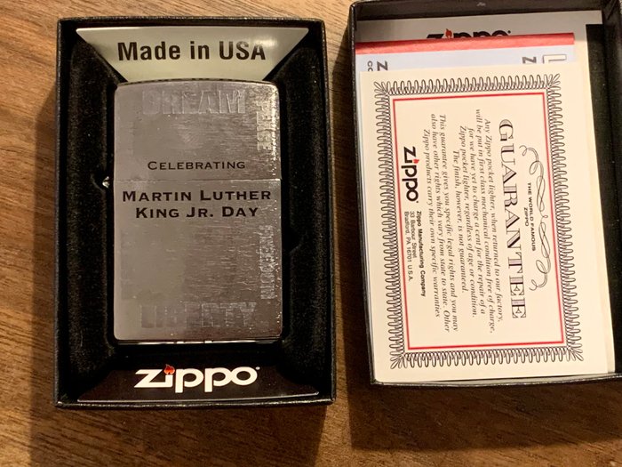 Zippo - Martin Luther King - Lighter - Stål (rustfrit)