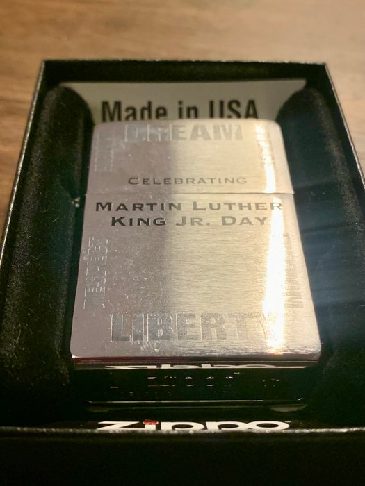 Zippo - Martin Luther King - Lighter - Stål (rustfrit)