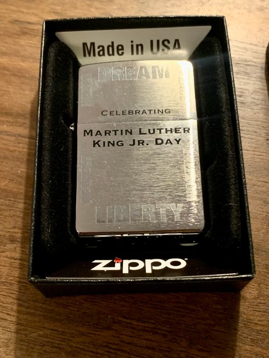 Zippo - Martin Luther King - Lighter - Stål (rustfrit)