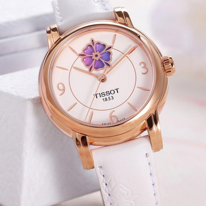 Tissot - T0502073701705 - Kvinder - Hjerteblomst 35mm Powermatic 80 Automatisk - Splinterny