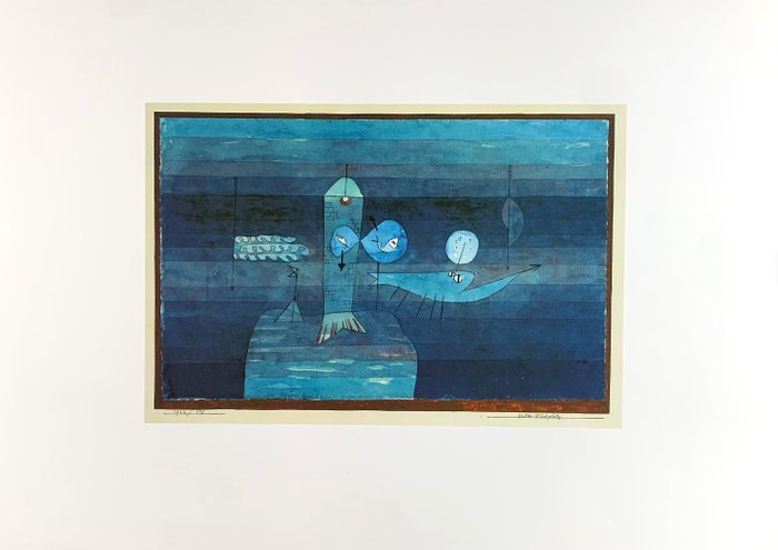 Paul Klee (1879-1940), after - Guter Fischplatz - Limited Print on Handmade Paper - 50 x 70 cm