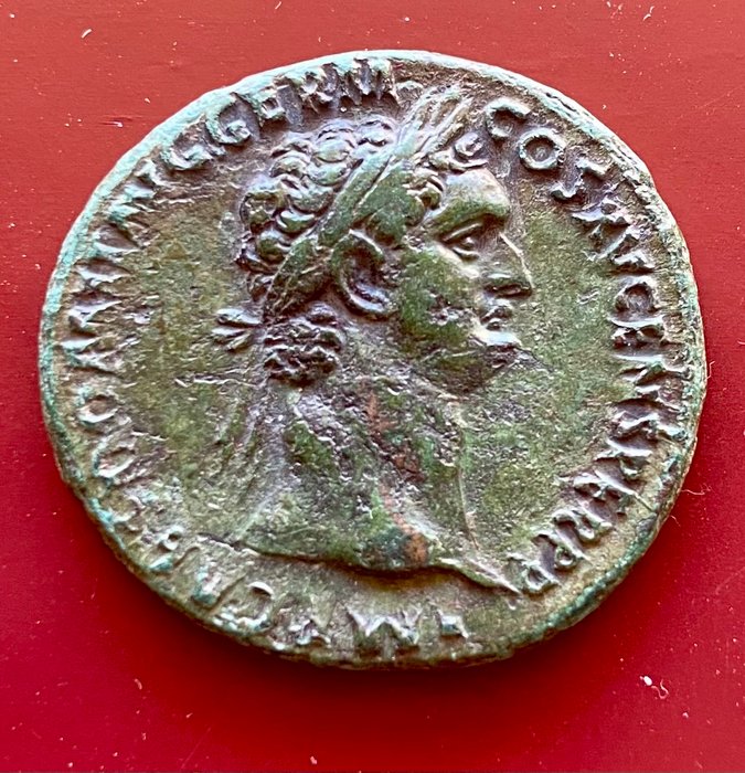 Romarriket. Domitian (AD 81-96). As AD 90-91 VIRTVTI AVGVSTI