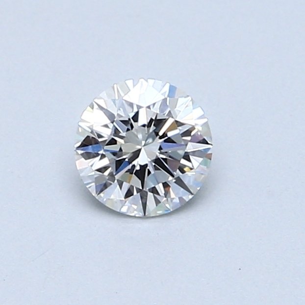 1 pcs Diamant  (Natur)  - 0.42 ct - Rund - D (farveløs) - VS1 - Gemological Institute of America (GIA)