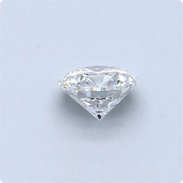 1 pcs Diamant  (Natur)  - 0.42 ct - Rund - D (farveløs) - VS1 - Gemological Institute of America (GIA)