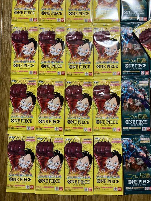 Bandai - 90 Booster pack - 3 different packs 30 sets - ONE PIECE CARD GAME Japanese