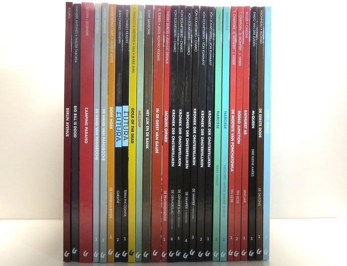 Hardcovers Imprint Gorilla - 27 Albums - Første udgave - 2015/2016