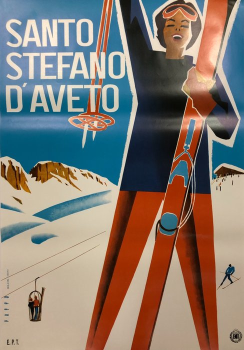 Mario Puppo - SANTO STEFANO D'AVETO - 1970‹erne