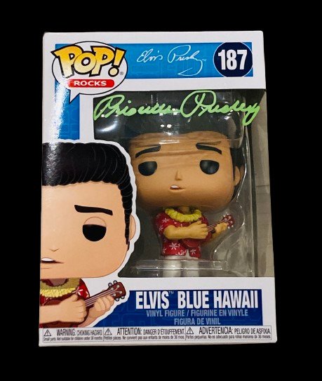 Funko  - Funko Pop - Elvis Presley - #187 Priscilla Presley - Signed Funko - 2000-present - USA