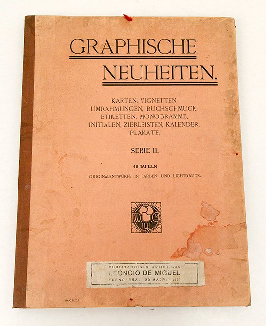 48 Tafeln - Graphische Neuheiten - 1902-1907