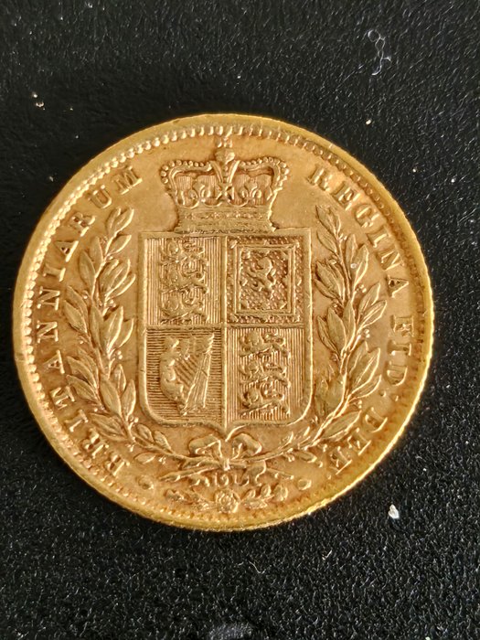 Australien Victoria (1837-1901) Sovereign 1872 Young Queen Victoria