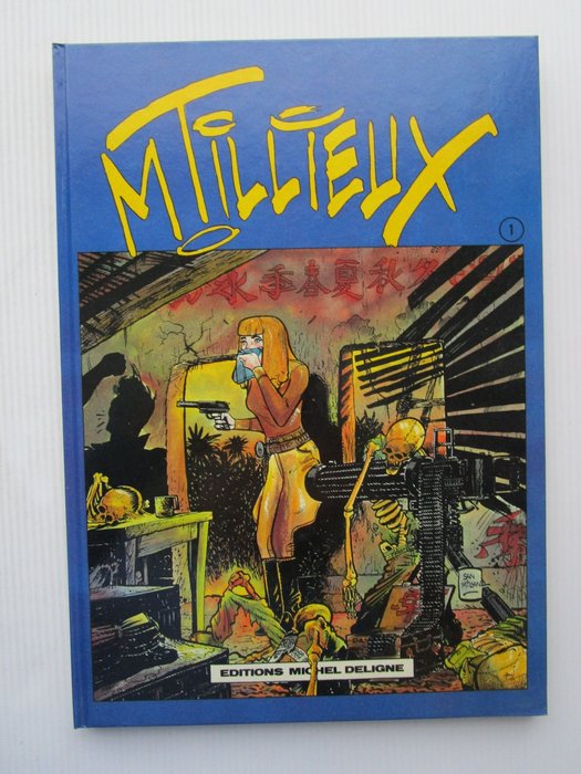 Tillieux - 3x C + 2x B - 5 Album - Første udgave - 1974/1982