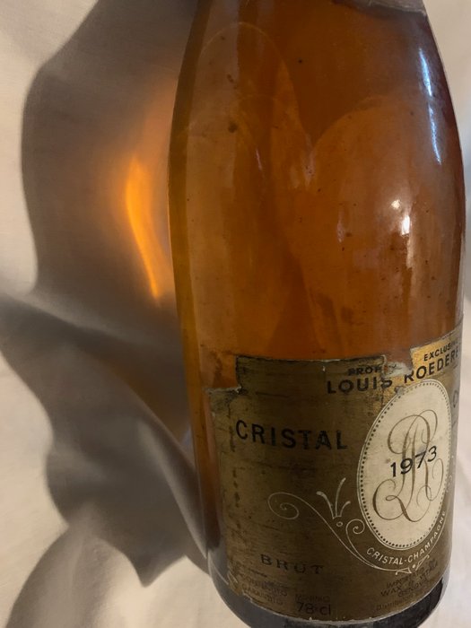 1973 Louis Roederer, CRISTAL - Champagne Brut - 1 Flaske (0,75L)