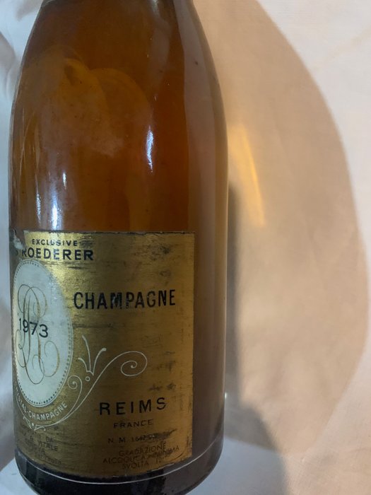 1973 Louis Roederer, CRISTAL - Champagne Brut - 1 Flaske (0,75L)