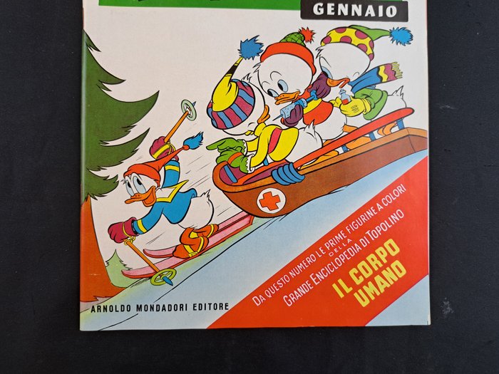 Almanacco Topolino 1961 - Con Figurine - 11 Comic - Første udgave