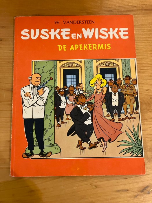 Suske en Wiske 61 - De apekermis - 1 Album - Første udgave - 1965