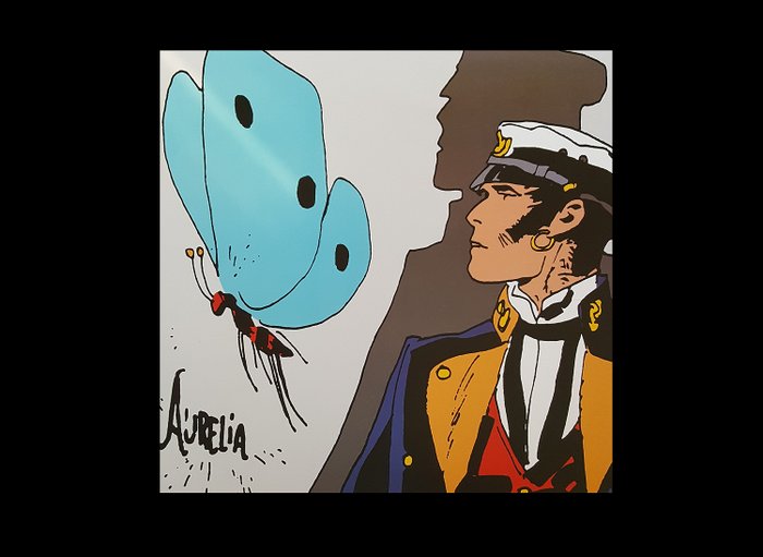 Pratt, Hugo - 1 Silkscreen - Corto Maltese - Aurelia - 1990