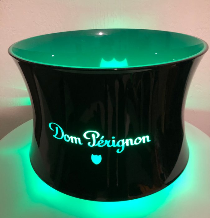 Champagne køler -  Dom Pérignon " Ice Bowl Tritan 2 XXL Luminous " til natten Passer til flere flasker eller magnums - Akryl og andre materialer