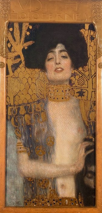 Gustav Klimt (1862-1918) - Judith I, 1901 - Vintage Artprint - 41 x 25 cm