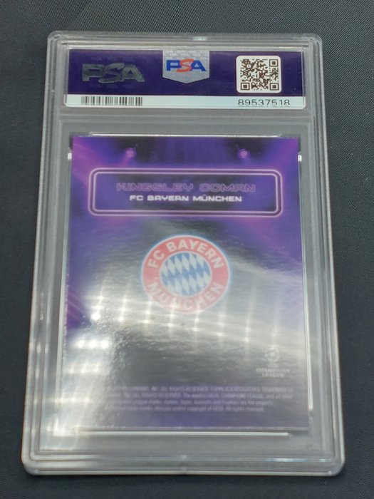 2022/23 Topps UCC Showtime Kingsley Coman - Non graded higher POP 1 Autographed PSA 9 Graded card