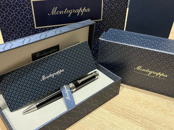 Montegrappa - PAROLA BLACK BALLPEN - Rollerpen