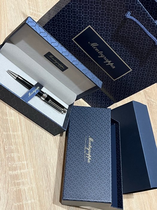 Montegrappa - PAROLA BLACK BALLPEN - Rollerpen